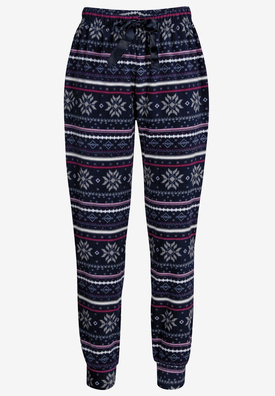 Spring Arbor Ladies Dark Fuchsia/White Flannel Pajama Pant Cougar Head Spring Arbor Ladies Dark Fuchsia/White Flannel Pajama Pant Cougar Head